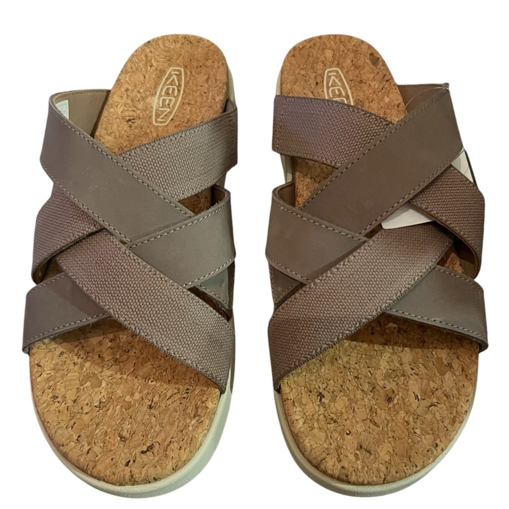 Keen Sandals Slides Women’s Tan Brown Size 9.5 NEW